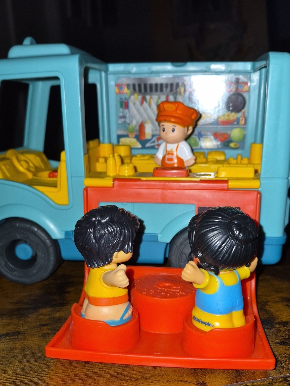 🟢 Little People Musical Food Truck